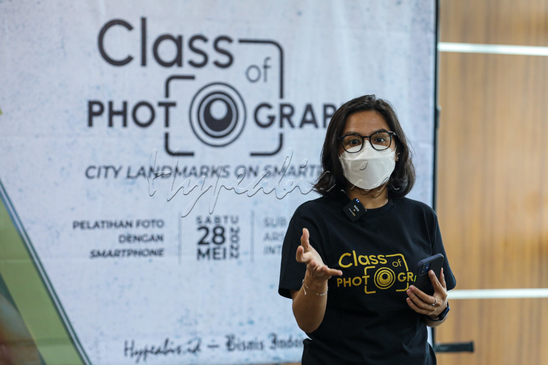 Untuk lebih memperkenalkan Hypeabis.id Divisi Foto Bisnis Indonesia menggelar Class of Photography dengan tema &ldquo;City Landmarks on Smartphone&rdquo;.
<div>&nbsp;</div>