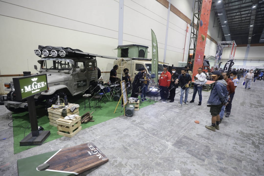 Selain itu terdapat pula pameran mobil caravan yang menarik untuk pengunjung.&nbsp;