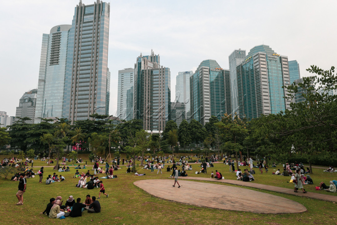 Lokasi ini dipilih warga karena memiliki ruang terbuka hijau yang luas nan asri.&nbsp;<br />
&nbsp;