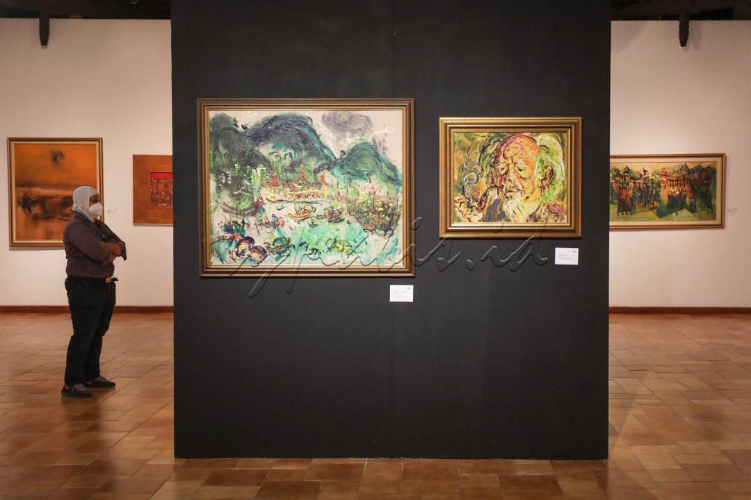 Pameran ini menampilkan 77 lukisan karya 40 perupa Indonesia koleksi Bentara Budaya.&nbsp;