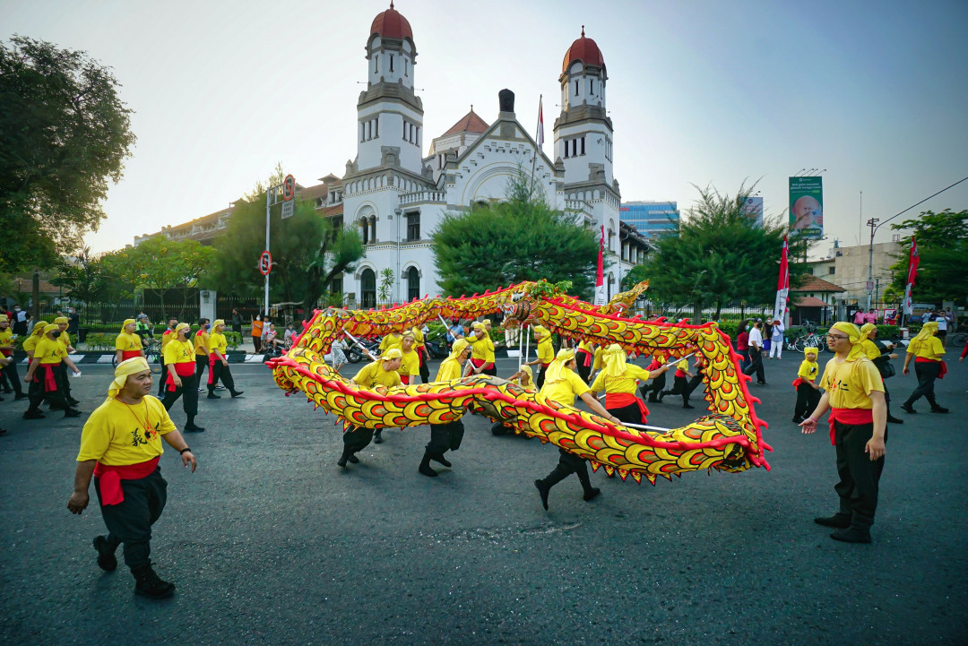 "Festival Cheng Hoo"<br />
<br />
Untuk memperingati kedatangan Laksamana Cheng Hoo warga keturunan di kota Semarang napak tilas dari Klenteng Tay Kak Sie menuju Klenteng Sam Poo Kong yang melawati Tengah Kota.