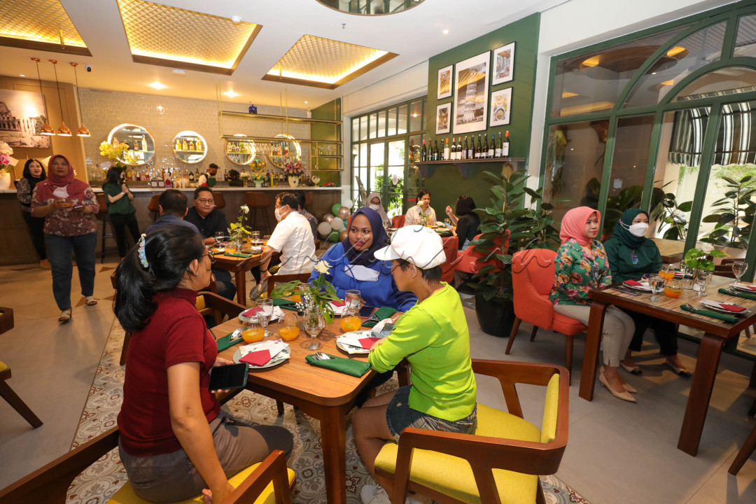 De Margo Ristorante Italiano &amp; Bar, sebuah resto dengan menu Italia otentik baru saja di buka.