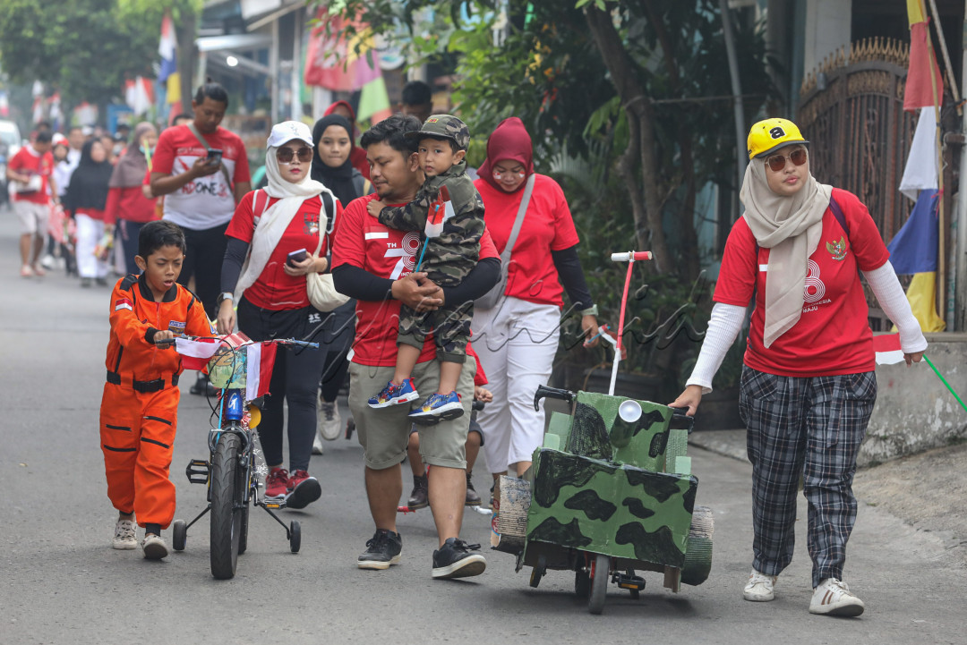 Perlombaan ini dihelat dalam rangka menyambut hari kemerdekaan yang diperingati setiap 17 Agustus.