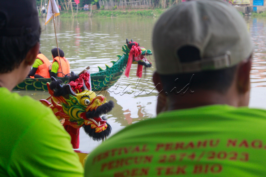 Festival pehcun 2023 diselenggarakan di Kota Tangerang diikuti oleh masyarakat keturunan etnis Tionghoa.
