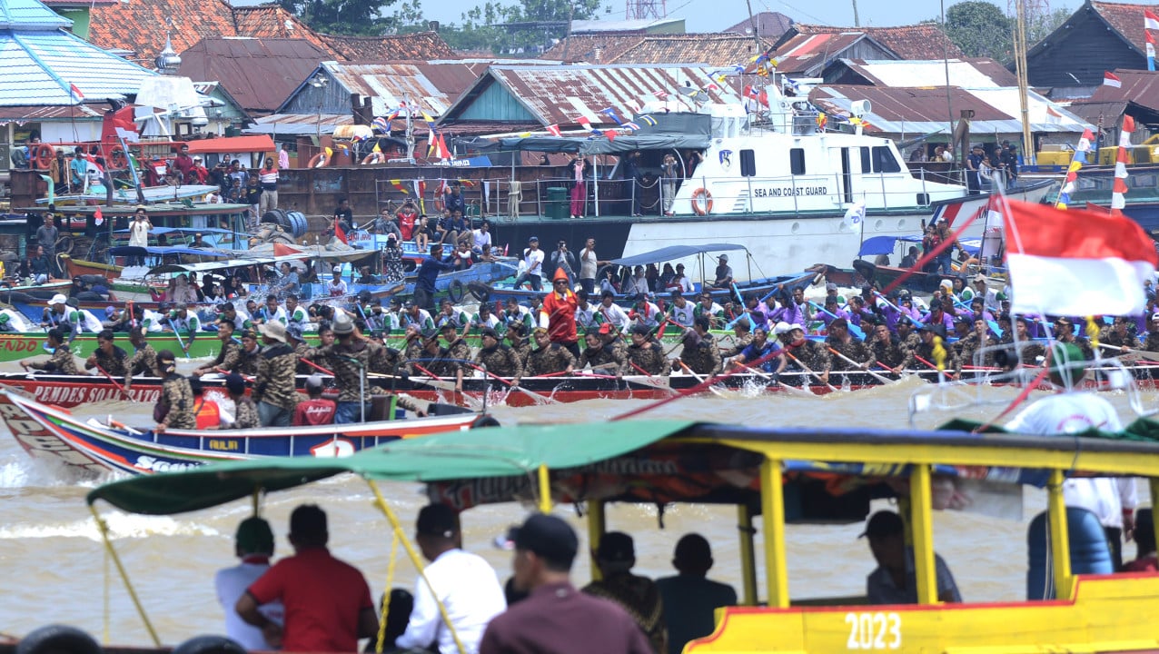 Hypeabis - Lomba Perahu Bidar Warisan Budaya Pemersatu Bangsa