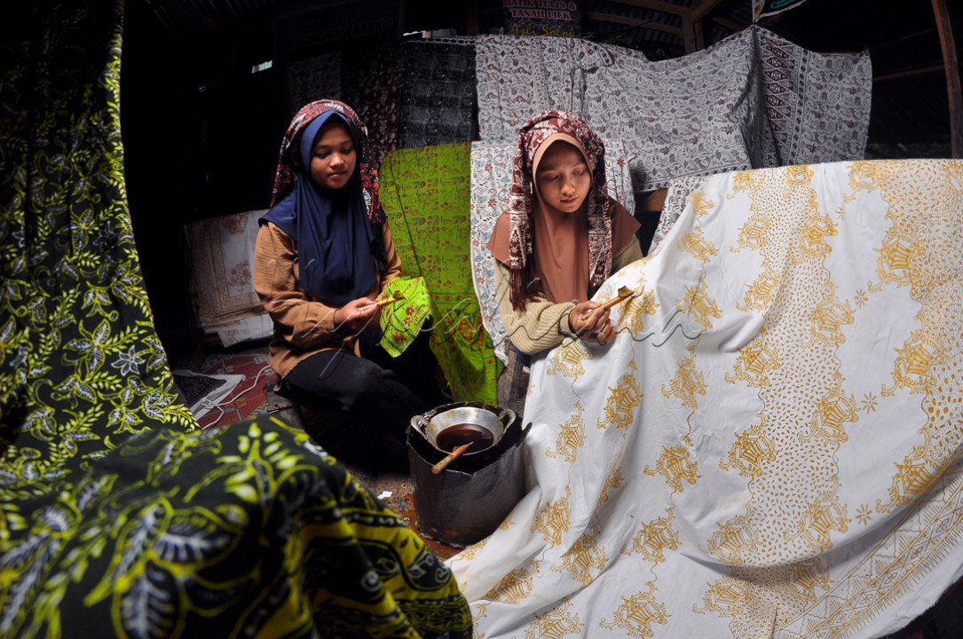 UKM membatik,yang membatu perekonomian pekerjaan bagi masyarakat&nbsp; .solok sumbar14/11/2023
