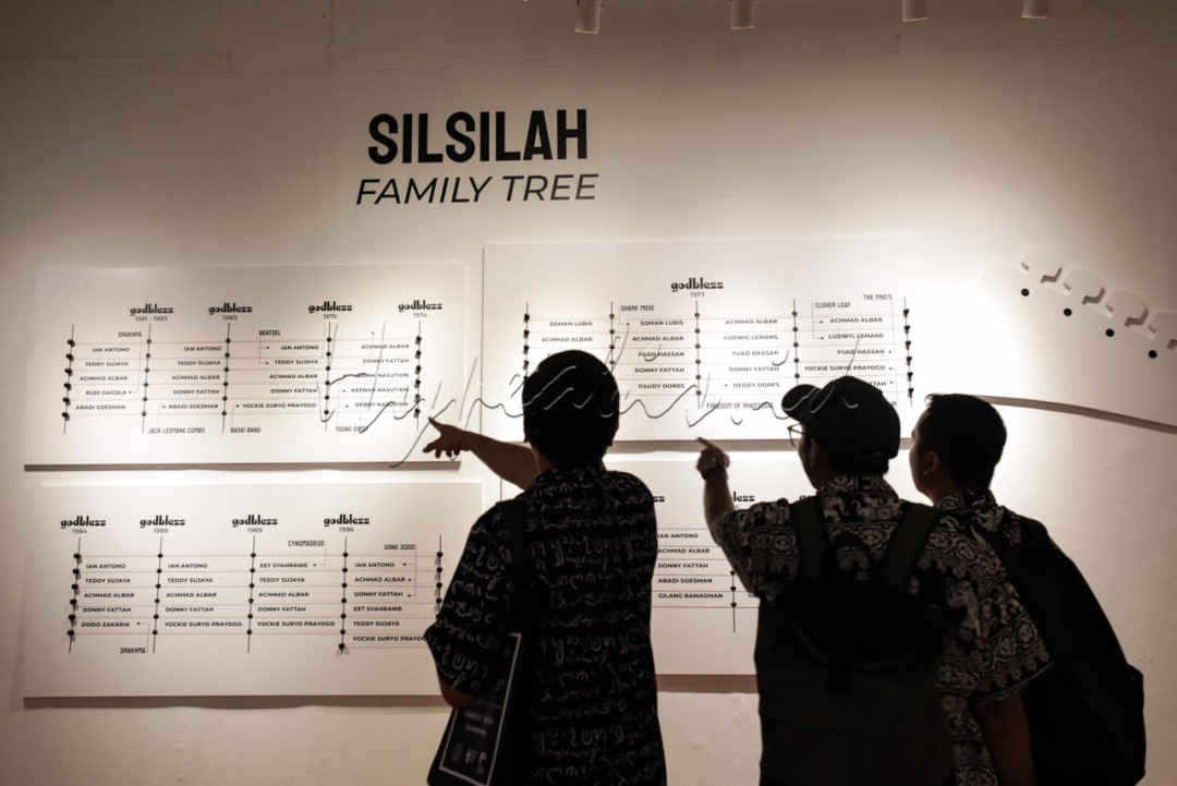 Seperti grup musik lainnya, God Bless juga mengalami gonta-ganti personil. Nama-nama pemusik yang pernah bergabung dalam God Bless juga ditampilkan pada&nbsp;pameran Retrospektif God Bless 50th.&nbsp;