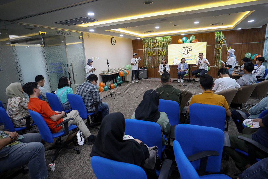 Selain itu juga diisi dengan pengenalan produk-produk Bisnis Indonesia Group dan komunitas yang eksis di dalamnya.&nbsp;