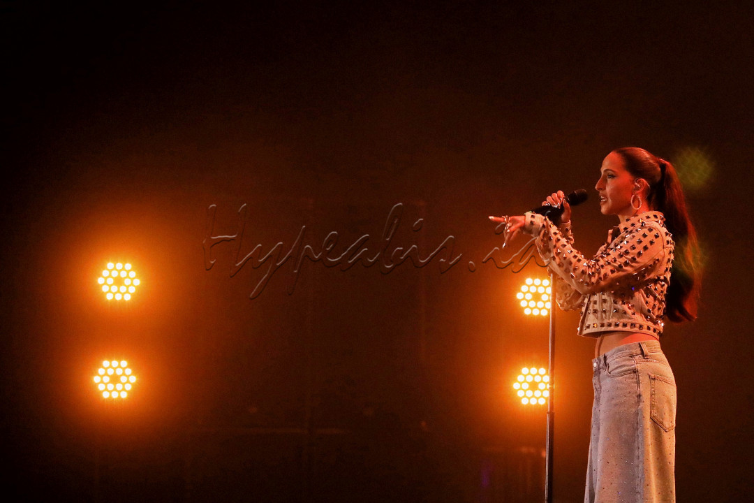 Penyanyi Snoh Aalegra beraksi dalam BNI Java Jazz Festival 2024 di JIExpo Kemayoran, Jakarta, Minggu (26/5/2024).<br />
<br />
&nbsp;