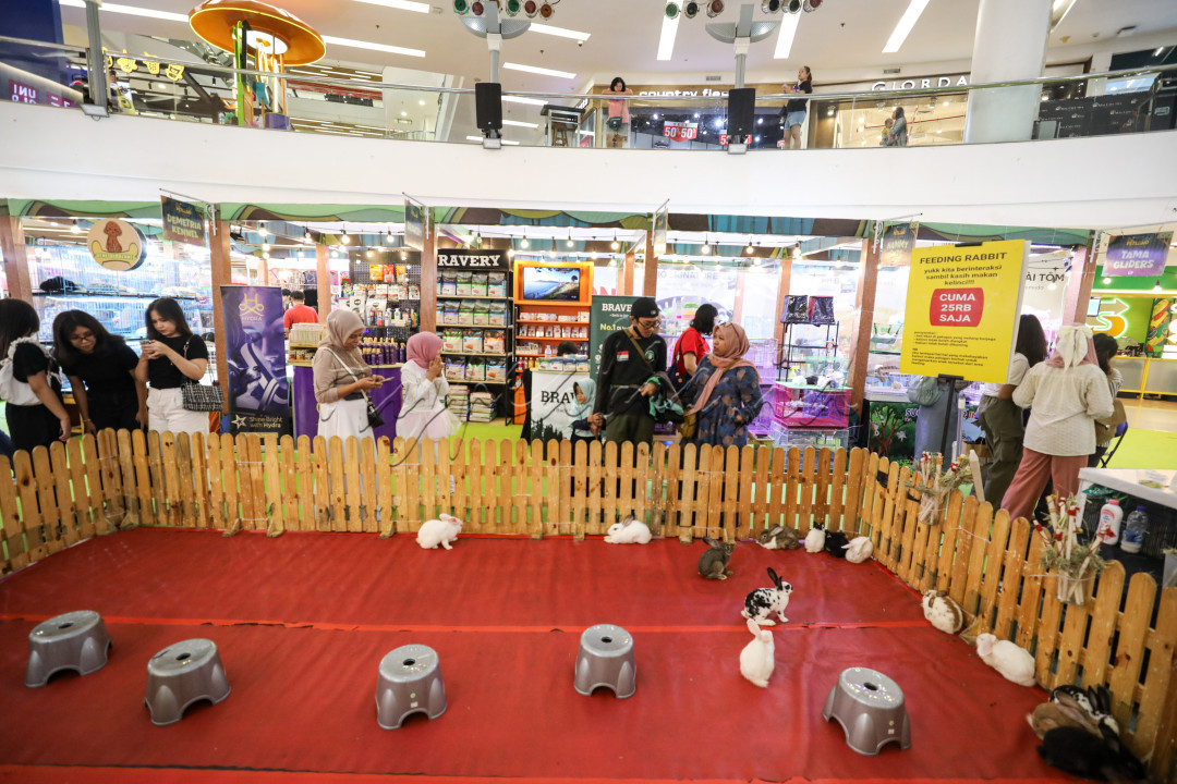 Suasana tersebut terjadi pada ajang CL Petland, pameran hewan peliharaan yang digelar untuk meningkatkan edukasi, kepedulian, dan tanggung jawab terhadap hewan peliharaan.