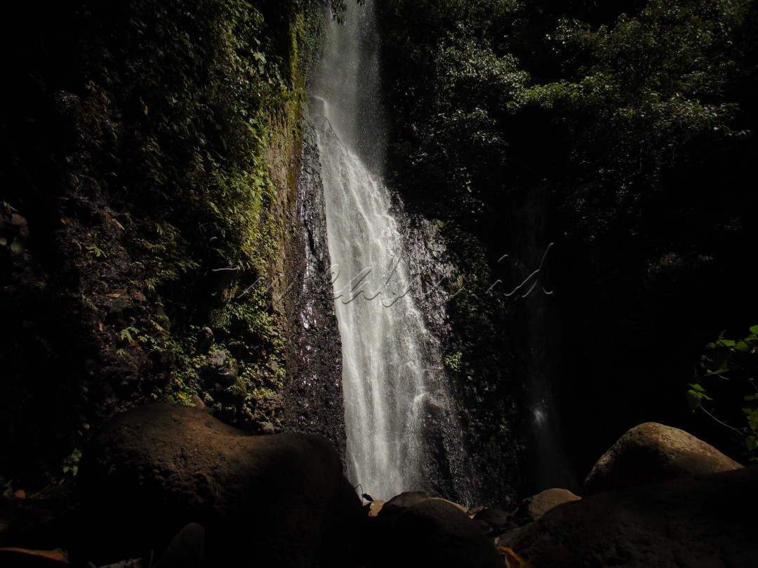Air Terjun ini berlokasi di Dusun Pasewaran, Desa Watukebo, Kecamatan Wongsorejo, Kabupaten Banyuwangi. Air terjun tersebut dinamakan "Air Terjun Selo Tirto" dan dijadikan tempat wisata. Selain wisata air terjun, disana juga terdapat perkebunan yang dikelola oleh PTPN I REGIONAL 5