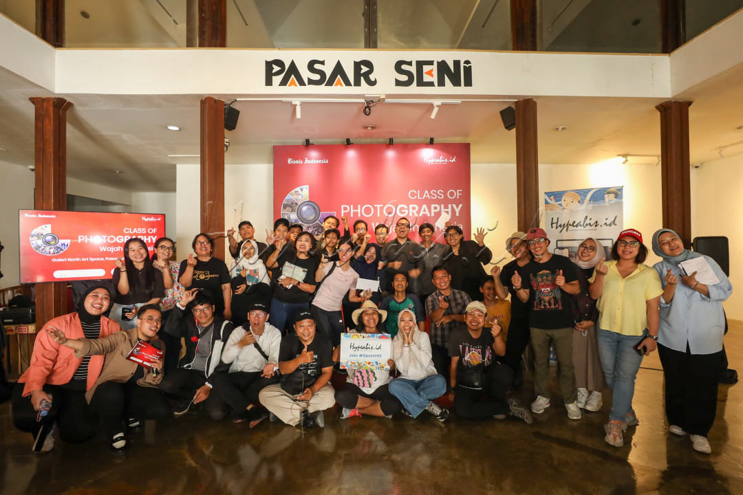 Hypeabis.id dibawah naungan Bisnis Indonesia Group menggelar Class of Photography - Wajah Indonesia yang diikuti puluhan peserta pecinta fotografi dari berbagai kalangan, mulai dari komunitas, mahasiswa, hingga profesional.&nbsp;