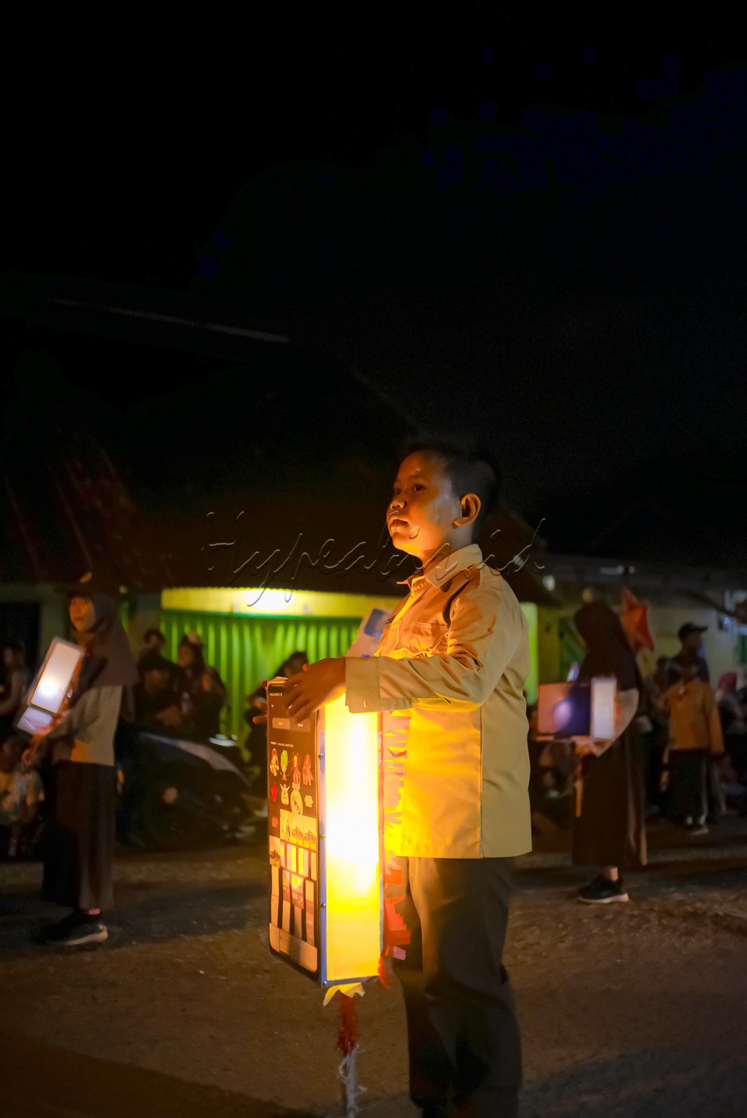 Pawai tanglong dalam rangka memperingati HUT RI Ke 79
