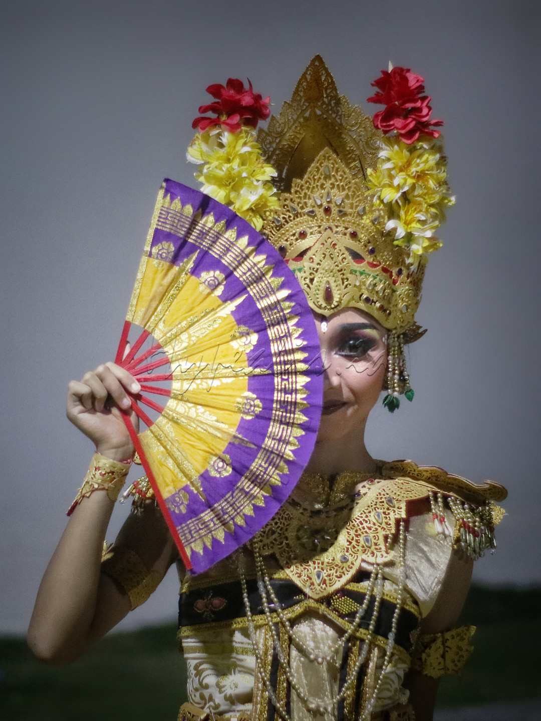 Portrait penari bali (gandrung)&nbsp;