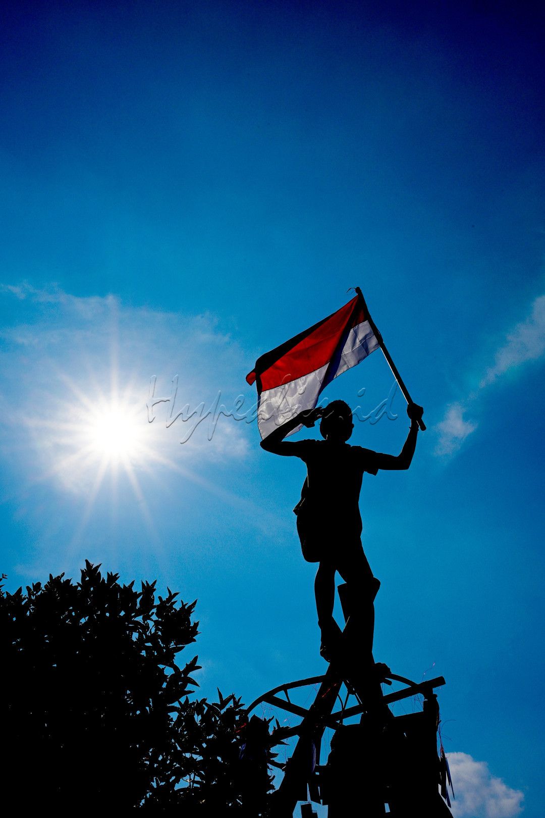 Pesta rakyat dalam rangka memperingati ulang tahun RI ke 79&nbsp;