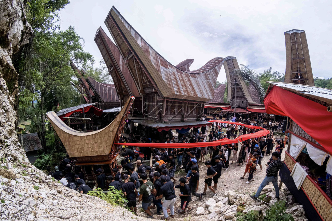 Ma'Palao salah satu tahapan upacara pemakaman Rambu Solo. Ma'palao (menurunkan) jenazah dari rumah Tongkonan ke tempat upacara pemakaman ditandai dengan arak-arakan keluarga besar.