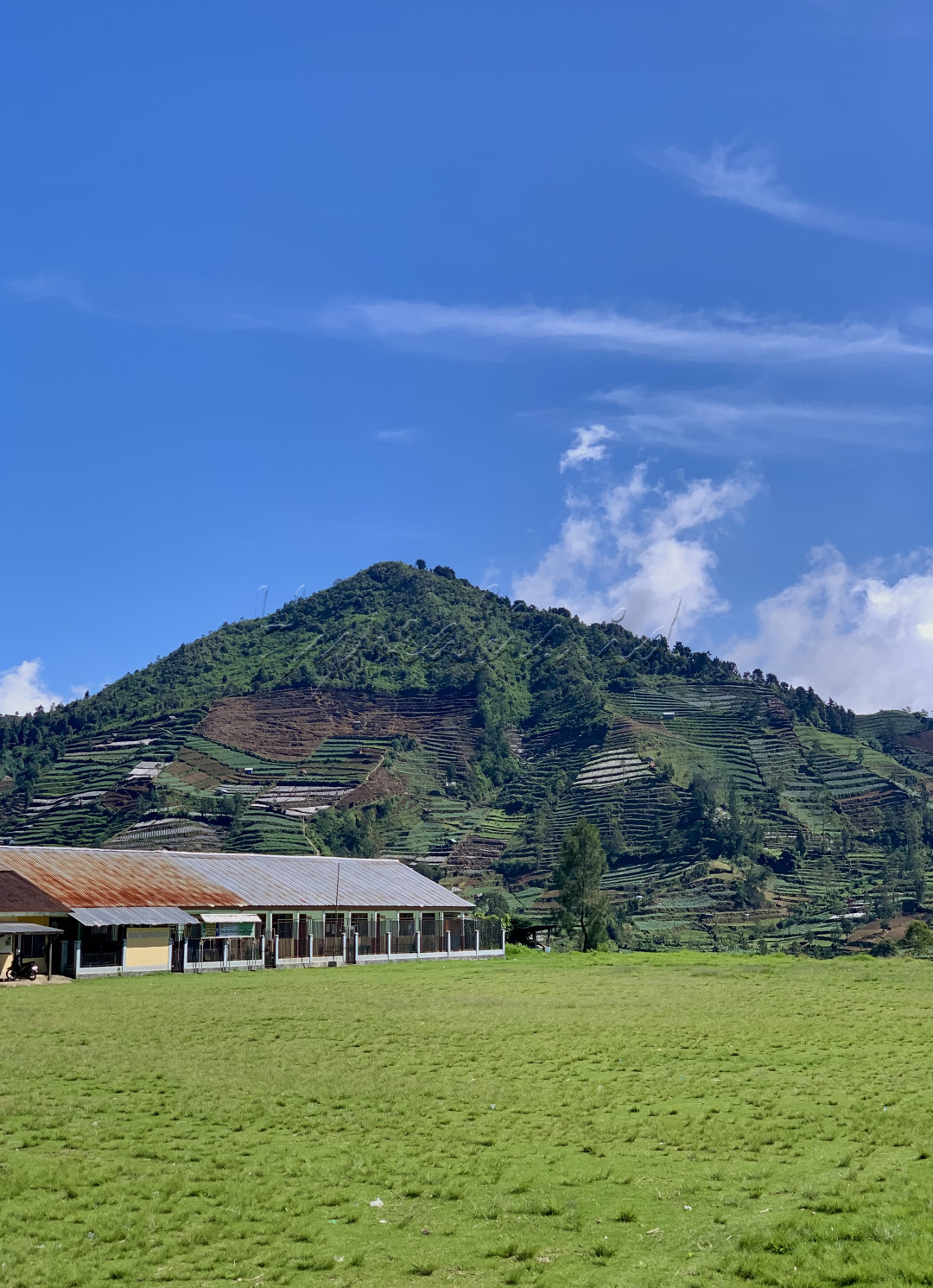 <div style="text-align: justify;">Terbentang hamparan lapangan hijau SDN 1 Kepakisan dengan pemandangan gunung di belakangnya dan dihiasi langit biru. Sekolah ini menjual pemandangan indahnya dan memanjakkan mata siapapun yang melihatnya.</div>