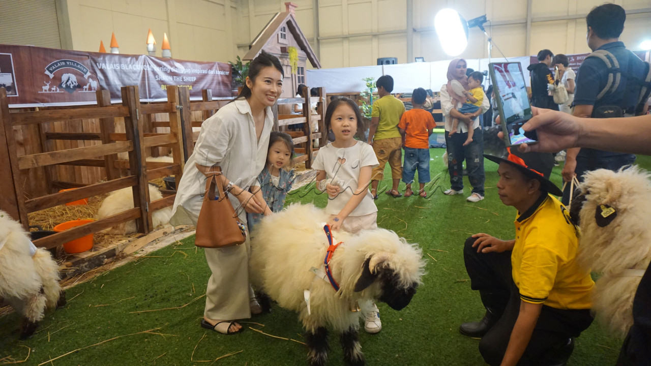 Penyelenggara menghadirkan bintang tamu spesial yakni domba <em>black nose</em>&nbsp;Shaun The Sheep, dimana para pengunjung dapat berinteraksi dengan domba-domba lucu yang biasanya hanya dapat disaksikan melalui layar televisi.