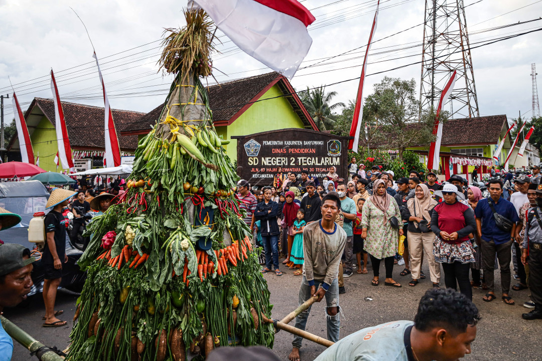 Bulan agustus, ada nya kegiatan pawai, foto yang di atas menunjuk kan petani harus di pandang dan bisa di hargai dalam pekerjaan nya.<br />
&nbsp;