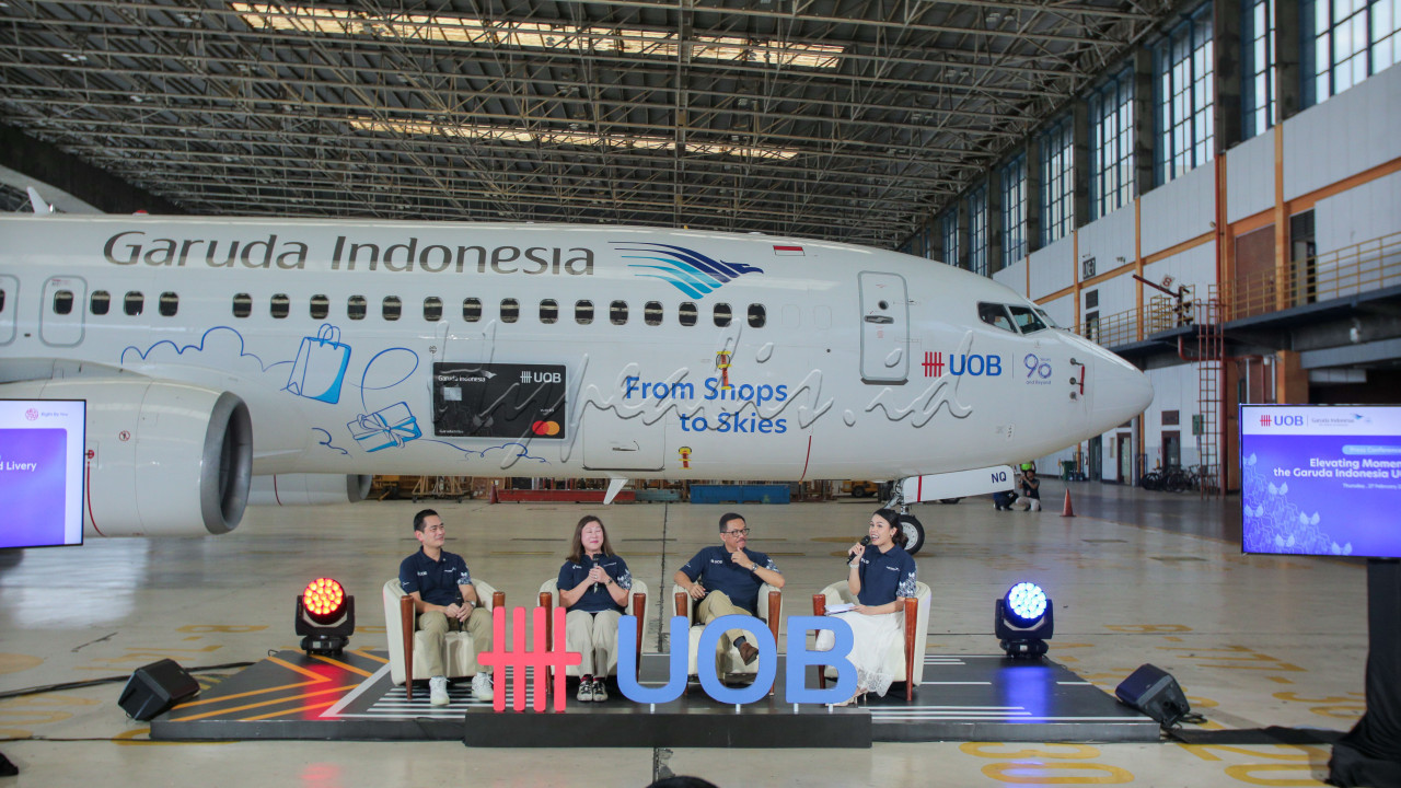Inisiatif ini diharapkan dapat meningkatkan loyalitas pelanggan serta memperluas jangkauan pasar bagi UOB Indonesia dan Garuda Indonesia. Dengan menghadirkan inovasi dalam layanan, kedua institusi menegaskan perannya dalam mendukung perkembangan industri penerbangan dan keuangan di Indonesia.<br />
<br />
Editor : Yayus Yuswoprihanto