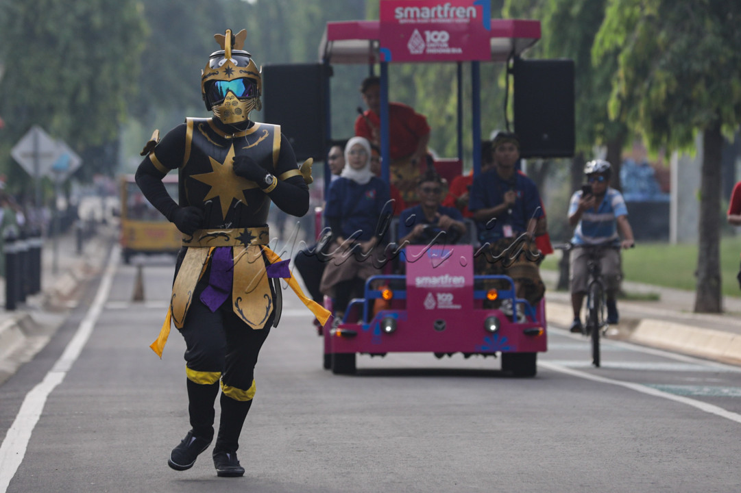 Acara ini mampu menggugah kreativitas pesertanya. Berbagai kostum berwarna-warni dikenakan oleh sejumlah peserta sehingga mengundang perhatian pengunjung yang berwisata di TMII.