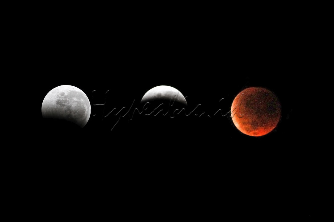 Proses fenomena gerhana bulan total diabadikan di Bogor, Jawa Barat, Senin (8/9/20205). Badan Riset dan Inovasi Nasional (BRIN) menyebutkan fenomena gerhana tersebut atau <em>blood moon</em> menghiasi langit pada 7&ndash;8 September 2025 dan dapat disaksikan di seluruh wilayah Indonesia mulai pukul 23.27 WIB hingga 02.56 WIB.&nbsp;