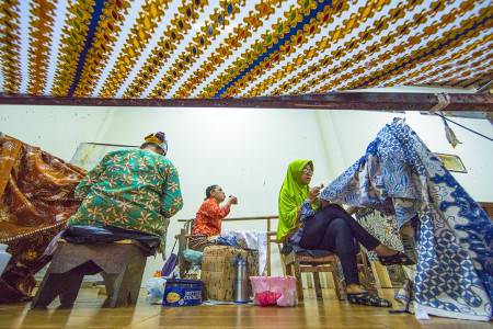 Pembuat Batik Tulis Banyumas