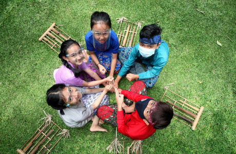 Kenalkan Budaya Sejak Dini di Saung Angklung Udjo