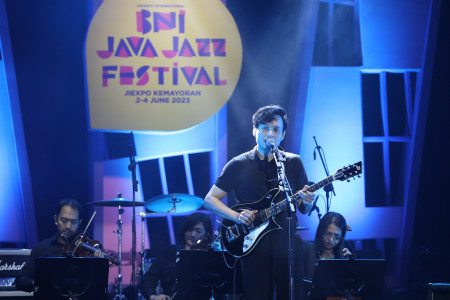 PENAMPILAN RENDY PANDUGO DI BNI JAVA JAZZ FESTIVAL 2023