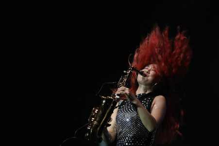 PENAMPILAN GRACE KELLY DI BNI JAVA JAZZ FESTIVAL 2023