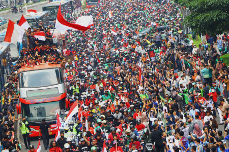 Kirab Juara Timnas Indonesia U22