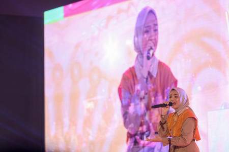 PENAMPILAN SALMA SALSABIL