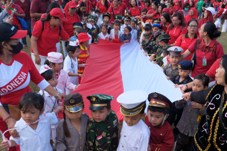 Gebyar Merah Putih Anak Usia Dini