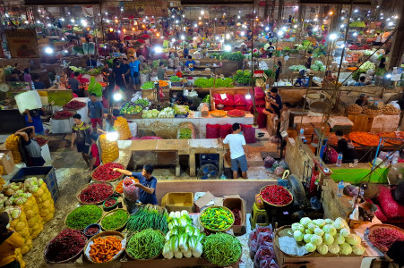 Pasar Tradisional Gerakan Perekonomian Negeri