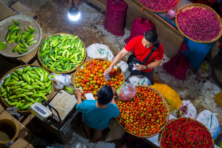 Pasar Tradisional Gerakan Perekonomian Negeri