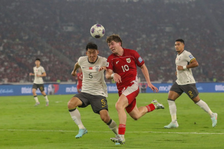 KALAHKAN CHINA, TIMNAS INDONESIA LOLOS RONDE 4 KUALIFIKASI PIALA DUNIA 2026 &nbsp;